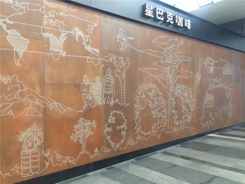 泗洪耐候钢幕墙